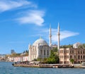 Ortakoy Mosque in Besiktas, Istanbul, Turkey