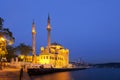 Ortakoy Mosque and Bosphorus Bridge in Istanbul Royalty Free Stock Photo