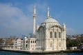 The Ortakoy Mosque, Istanbul, Turkey Royalty Free Stock Photo