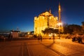 Ortakoy Mosque at the twilight Royalty Free Stock Photo