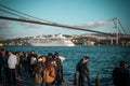 Ortakoy quay Royalty Free Stock Photo