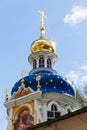 Orthodox Annunciation church in Pechory Royalty Free Stock Photo