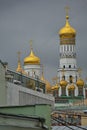 Orthodox Assumption Cathedral on the territory of the Moscow Kremlin.