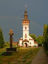 Orthodox assumption church in ORastie, Romania