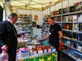 The Orthodox book fair in the Gomel region of the Republic of Belarus.