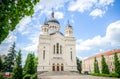 Orthodox Cathedral in Cluj-Napoca Avram Iancu Square Royalty Free Stock Photo