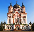 Orthodox cathedral in Feofaniya Royalty Free Stock Photo