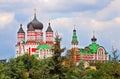 Orthodox cathedral in Feofaniya, Kiev Royalty Free Stock Photo
