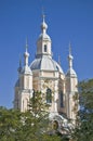 Orthodox cathedral in St.-Petersburg.