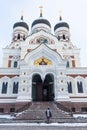 Orthodox cathedral in the Tallinn