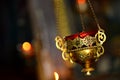 Orthodox censer macro Royalty Free Stock Photo