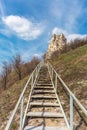 Orthodox Chalk Tample in Divnogorye Museum-Reserve, Voronezh Region in Russia