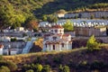 Orthodox Chapel and old cemetery in Attica, Greece Royalty Free Stock Photo