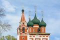 Orthodox Christian church of the Archangel Michael. Yaroslavl, Russia Royalty Free Stock Photo