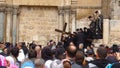 Orthodox Christians mark Good Friday in Jerusalem, a procession along the Via Dolorosa