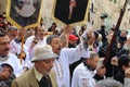 Orthodox Christians mark Good Friday in Jerusalem, a procession along the Via Dolorosa