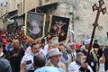 Orthodox Christians mark Good Friday in Jerusalem, a procession along the Via Dolorosa