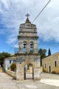 Orthodox church in Agalas Village, Zakynthos, Ionian islands, Greece Royalty Free Stock Photo