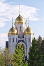 Orthodox Church of all saints at the top of Mamayev Kurgan