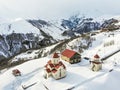 Orthodox church architecture in caucasus Royalty Free Stock Photo