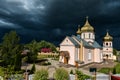 Orthodox Church. Concept - opposition of opposing forces