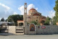 Orthodox church in the country in a sunny day Royalty Free Stock Photo