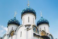 Orthodox church dome detail in Sergiyev posad Royalty Free Stock Photo