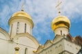 Orthodox church dome detail in Sergiyev posad Royalty Free Stock Photo