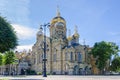 Church of the Assumption of the Blessed Virgin Mary in Saint Petersburg, Russia Royalty Free Stock Photo