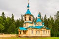 Orthodox Church Gethsemane Skete on Valaam Island - Karelia Royalty Free Stock Photo