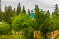 Orthodox Church Gethsemane Skete on Valaam Island Royalty Free Stock Photo