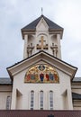 Orthodox Church of the Holy Emperors Constantine and Helena on Alexandru Odobescu Street in the Brasov city in Romania Royalty Free Stock Photo