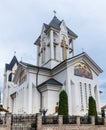 Orthodox Church of the Holy Emperors Constantine and Helena on Alexandru Odobescu Street in the Brasov city in Romania Royalty Free Stock Photo