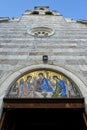 Orthodox Church of the Holy Trinity in the Old Town of Budva, Montenegro Royalty Free Stock Photo