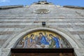 Orthodox Church of the Holy Trinity in the Old Town of Budva, Montenegro Royalty Free Stock Photo
