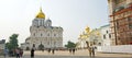 Orthodox Church inside the Kremlin compound in Moscow