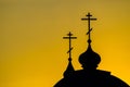 The Orthodox Church in Kaluga region in Russia. Royalty Free Stock Photo