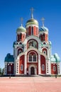 The Orthodox Church in Kaluga region in Russia. Royalty Free Stock Photo