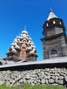 Orthodox Church on Kizhi Island in Karelia Royalty Free Stock Photo