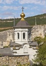 The Orthodox Church in male Holy Dormition monastery.Bakhchisarai.