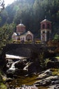 Orthodox church near Sarganska osmica in Mokra Gora Royalty Free Stock Photo