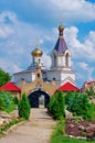 Orthodox church in Old Orhei, Moldova Royalty Free Stock Photo