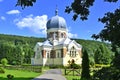 Orthodox Church in Polany village near Krempna Royalty Free Stock Photo