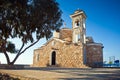 Ayios elias church on top of the hill Royalty Free Stock Photo