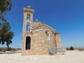 Orthodox church Profitis Ilias, located close to Protaras, Cyprus.