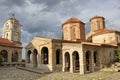 Orthodox church of Saint Naum, lake Ohrid, Macedonia Royalty Free Stock Photo