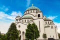 Orthodox church of Saint Sava in Belgrade, Serbia Royalty Free Stock Photo