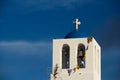 The orthodox church in Santorini