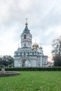 Orthodox church of St. Alexander Nevsky - an Orthodox parish church in Sokolka Royalty Free Stock Photo