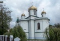 Orthodox church of St. Alexander Nevsky - an Orthodox parish church in Sokolka Royalty Free Stock Photo